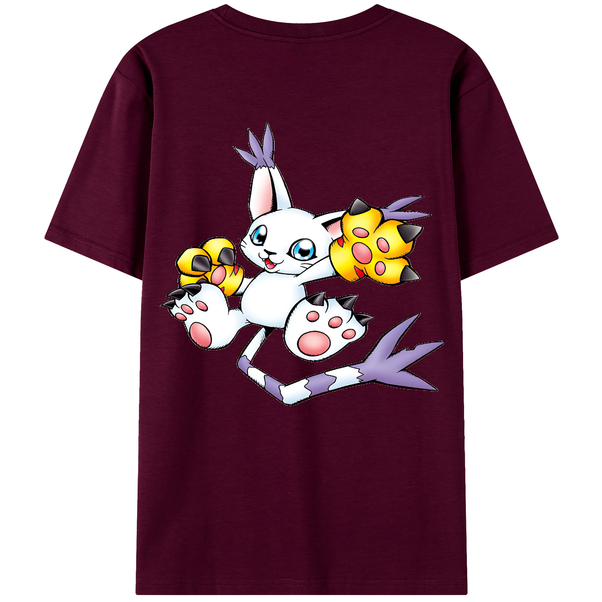 （画像用） Digimon デジタルモンスター/デジモン レディース半袖Tシャツ(バックプリント)